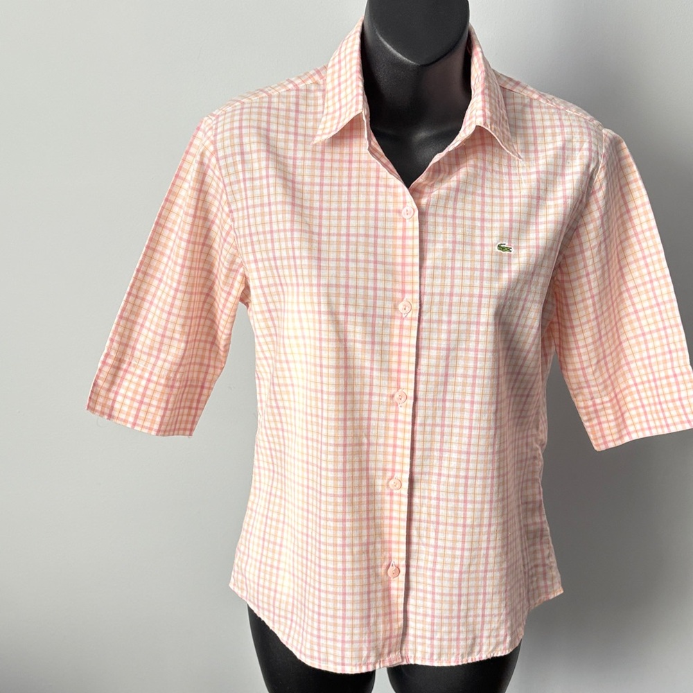 Lacoste (Vintage) Plaid Shirt - Picture 2 of 8